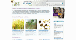 Desktop Screenshot of geneticallymodifiedfoods.co.uk